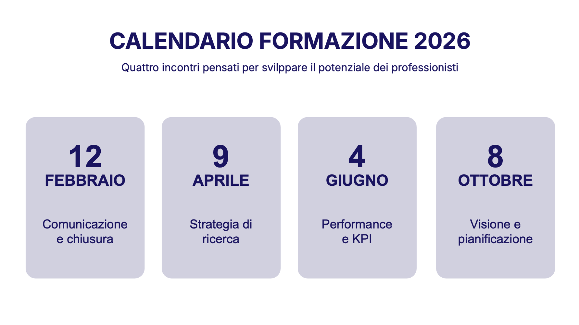 Appuntamenti Camp Adhoc 2026